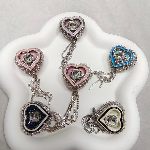 Heart fancy beads