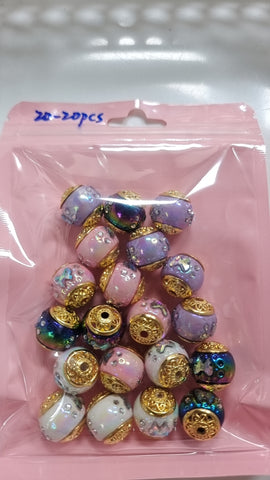 New round beads