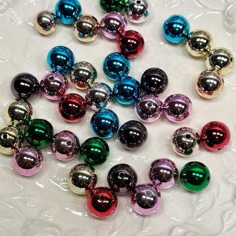 Solid color/color round beads R020/R022