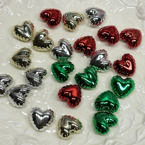 Solid color heart/decorative  H001