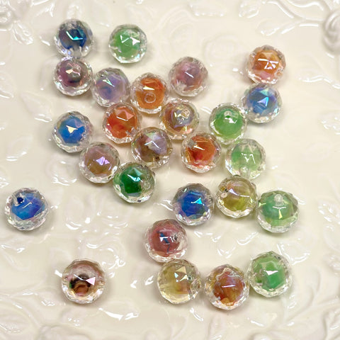 Faceted Crystal Color Beads R013